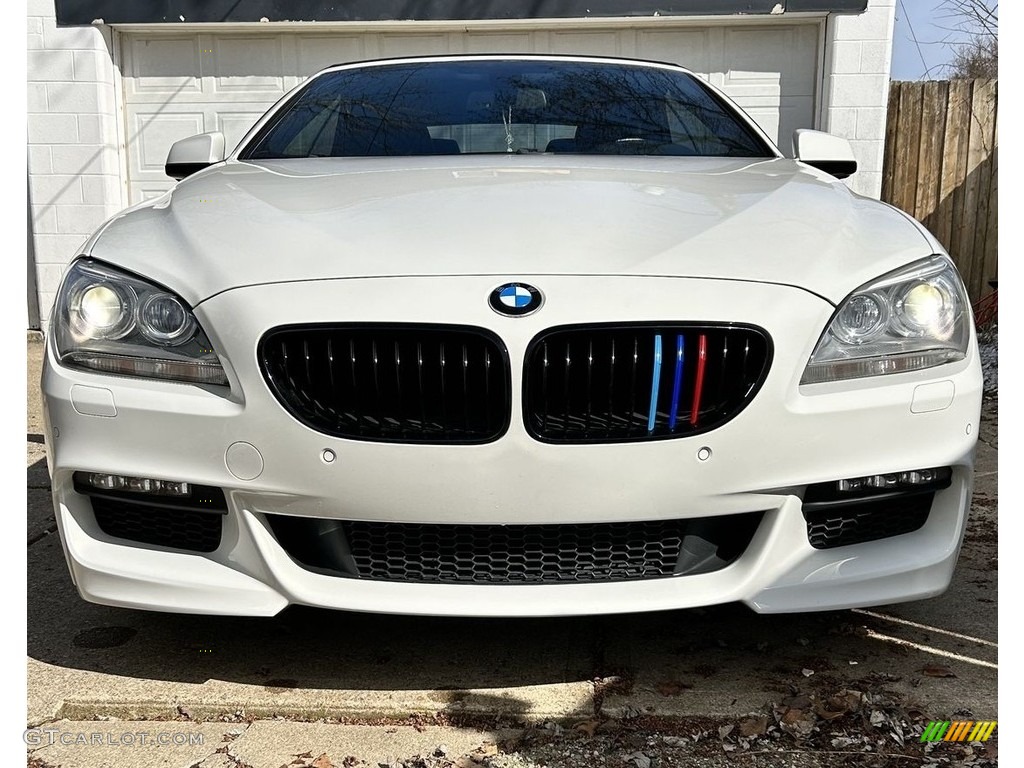 2013 6 Series 640i Convertible - Alpine White / Black photo #12
