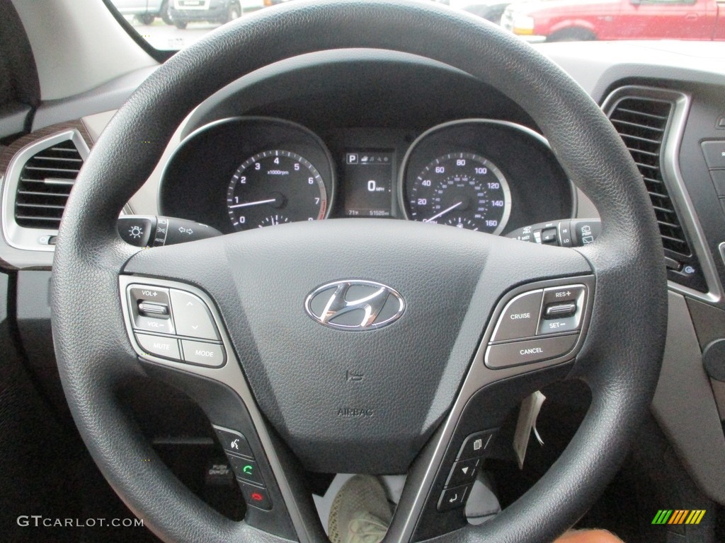 2017 Santa Fe Sport AWD - Mineral Gray / Gray photo #8