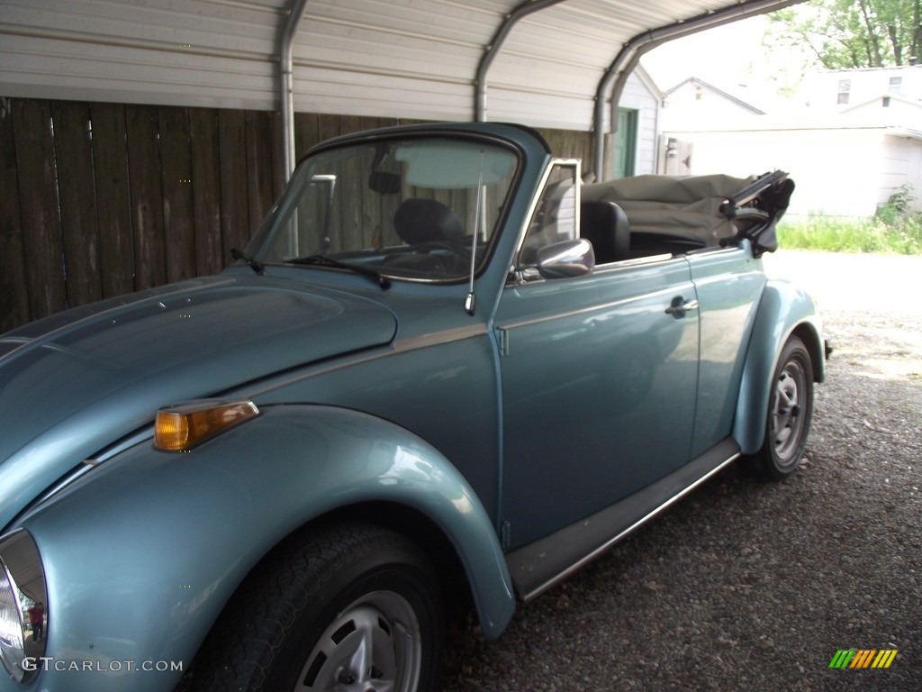 1979 Beetle Convertible - Light Blue / Black photo #1
