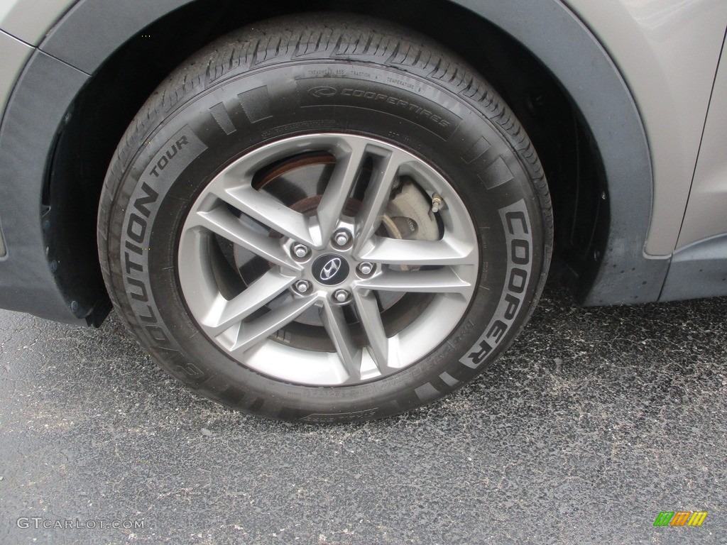 2017 Santa Fe Sport AWD - Mineral Gray / Gray photo #29