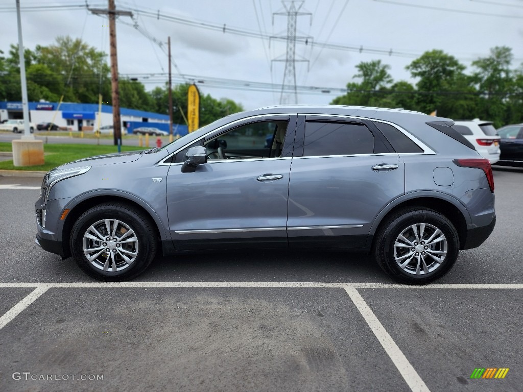Satin Steel Metallic 2022 Cadillac XT5 Premium Luxury AWD Exterior Photo #146210438
