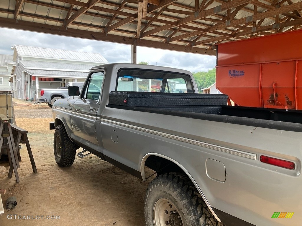Silver Metallic 1979 Ford F350 Ranger Regular Cab 4x4 Exterior Photo #146210875