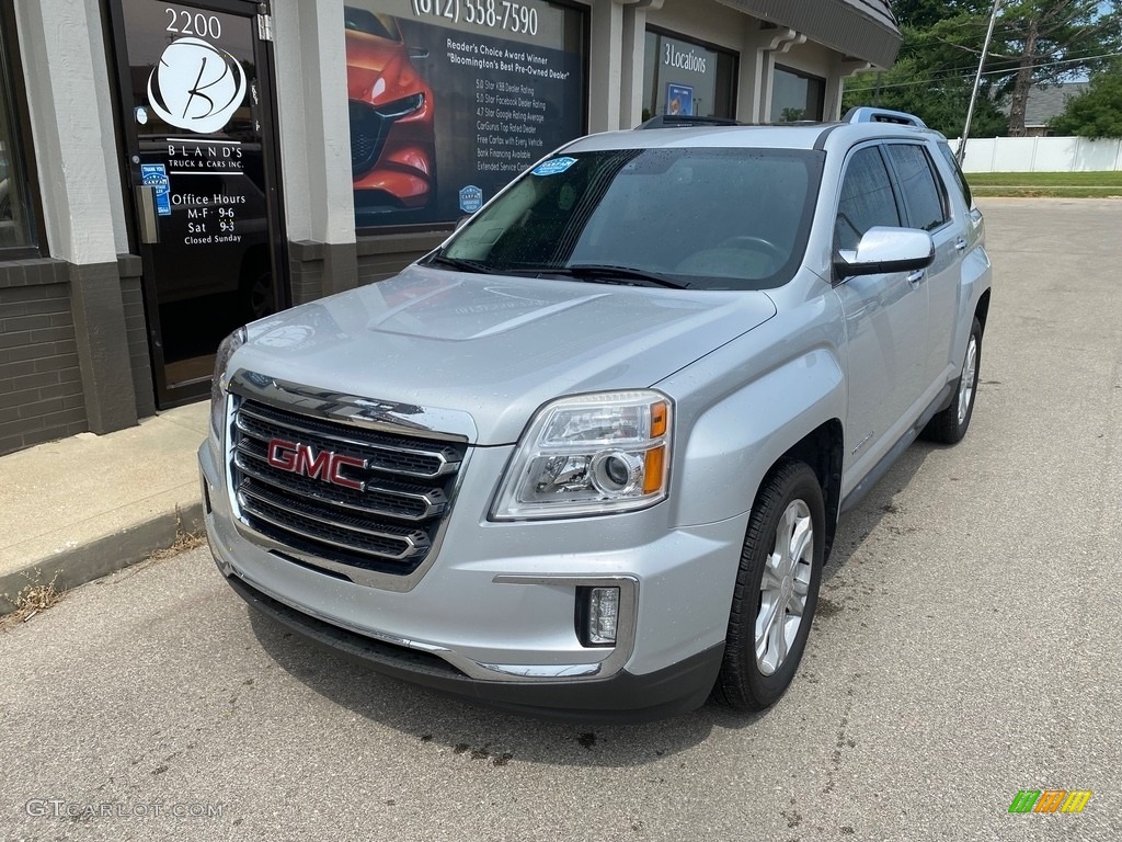 2017 Terrain SLT AWD - Quicksilver Metallic / Jet Black photo #3