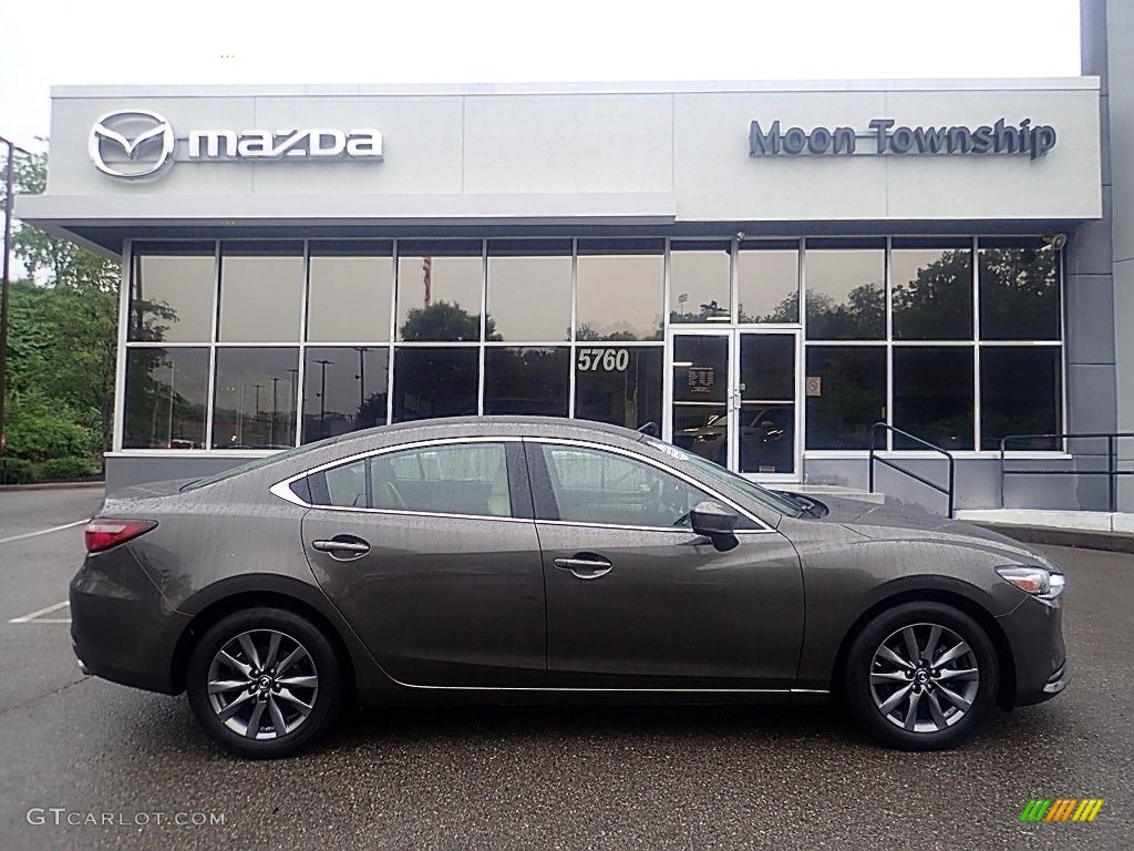 2018 Mazda6 Sport - Machine Gray Metallic / Sand photo #1