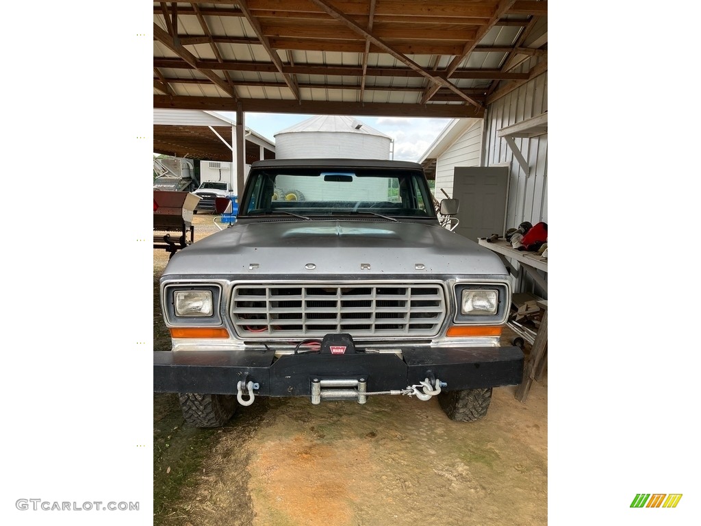 Silver Metallic 1979 Ford F350 Ranger Regular Cab 4x4 Exterior Photo #146211057