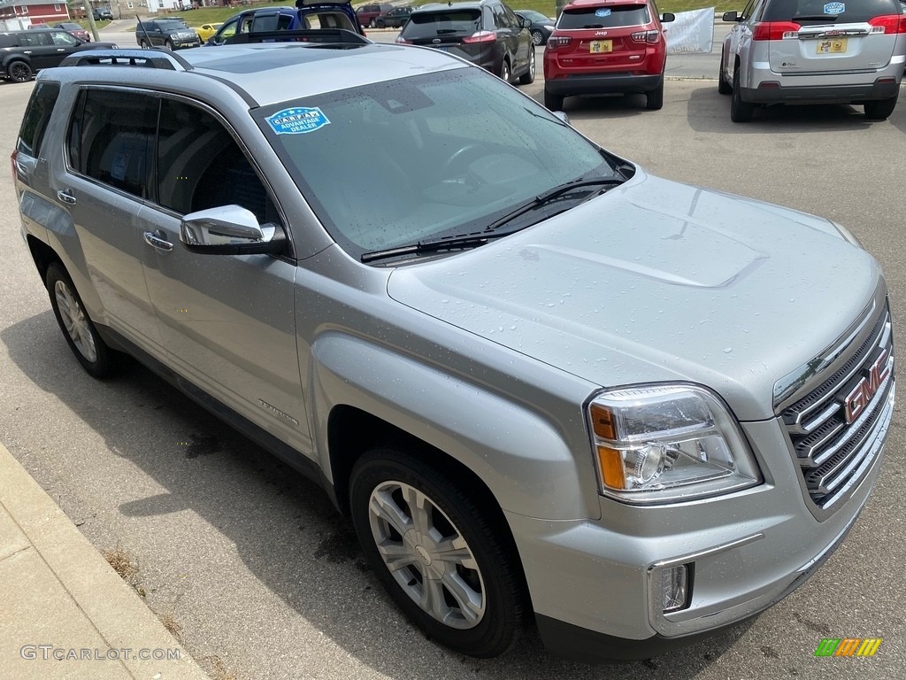 2017 Terrain SLT AWD - Quicksilver Metallic / Jet Black photo #13