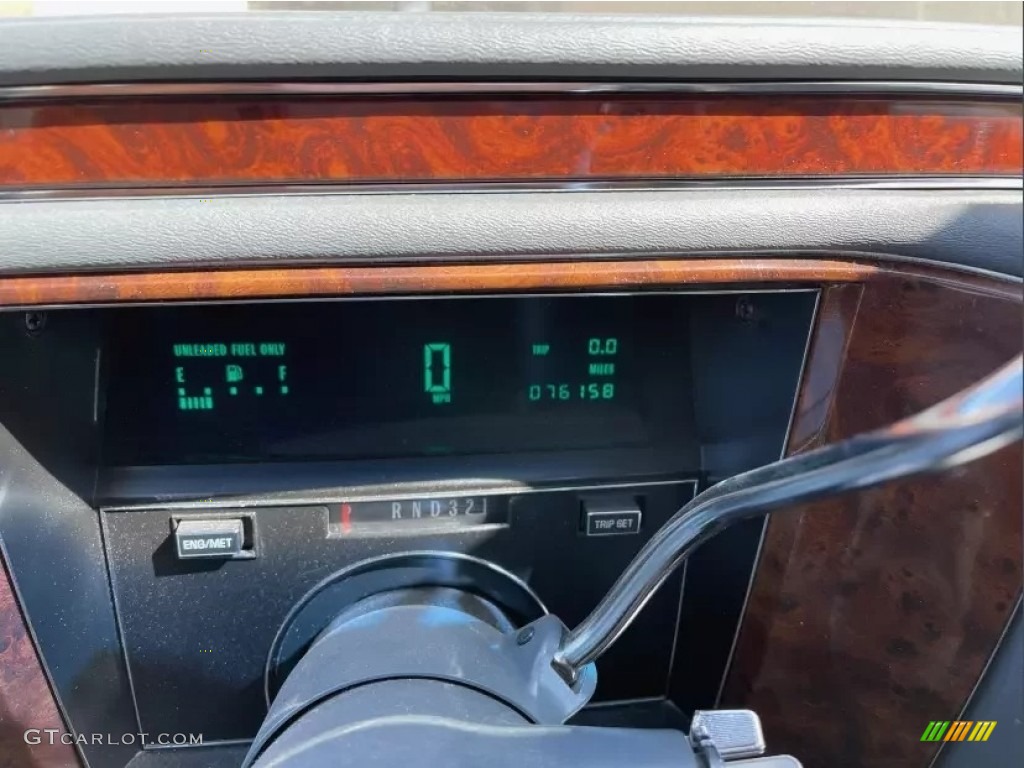 1991 Cadillac Brougham Standard Brougham Model Gauges Photo #146211471