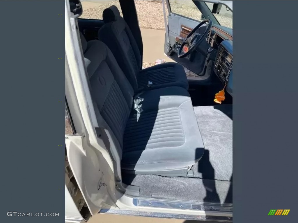 1991 Cadillac Brougham Standard Brougham Model Front Seat Photos