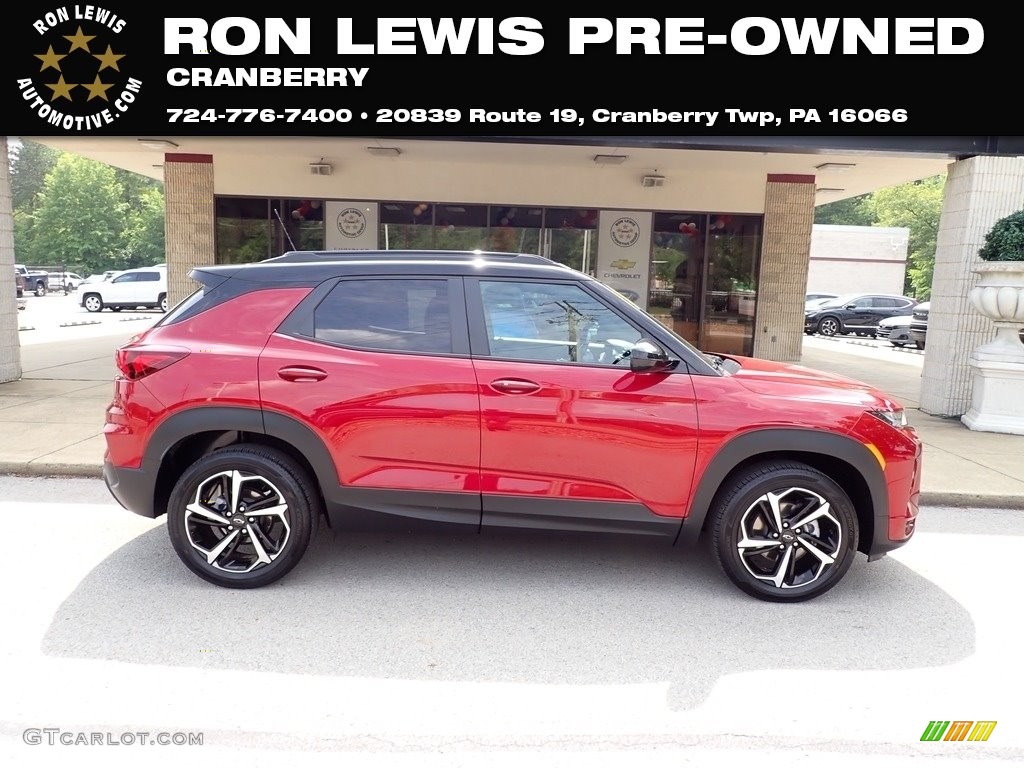 2021 TrailBlazer RS - Scarlet Red Metallic / Jet Black photo #1