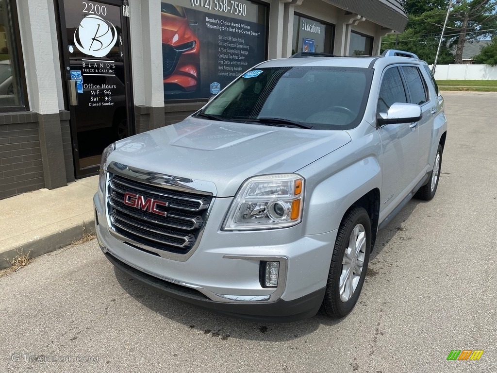 2017 Terrain SLT AWD - Quicksilver Metallic / Jet Black photo #38