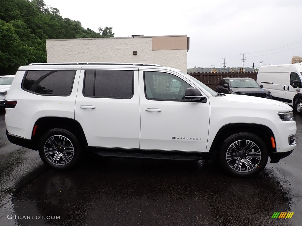 Bright White 2023 Jeep Wagoneer Series II 4x4 Exterior Photo #146211720