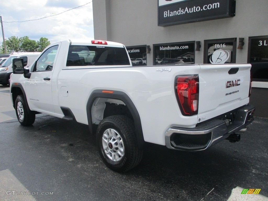 2022 Sierra 2500HD Regular Cab 4WD - Summit White / Jet Black photo #3