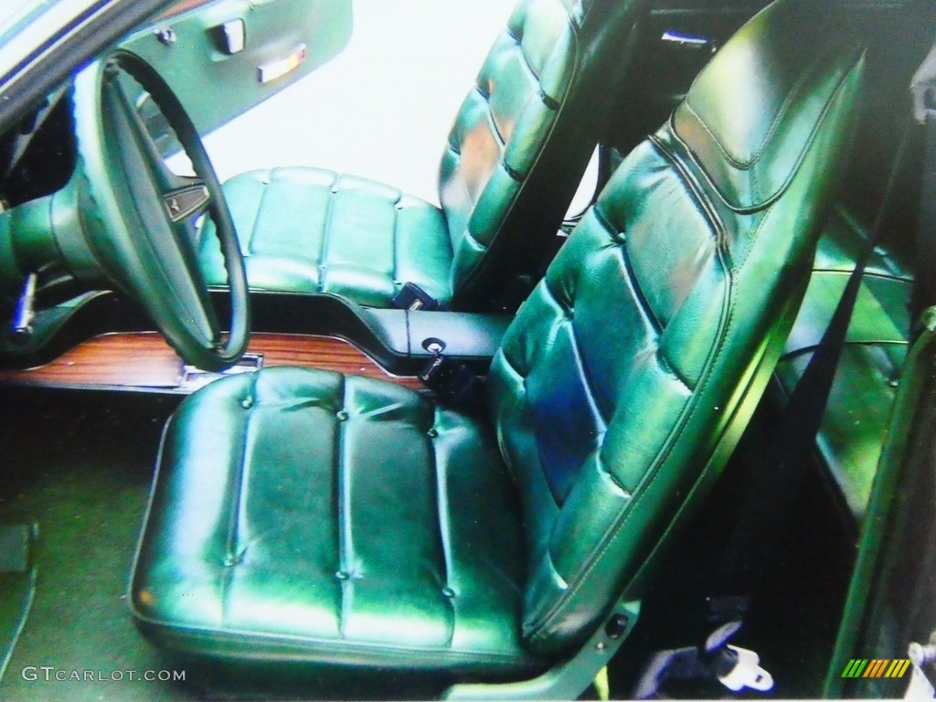 Green Interior 1974 Dodge Charger SE Photo #146213025