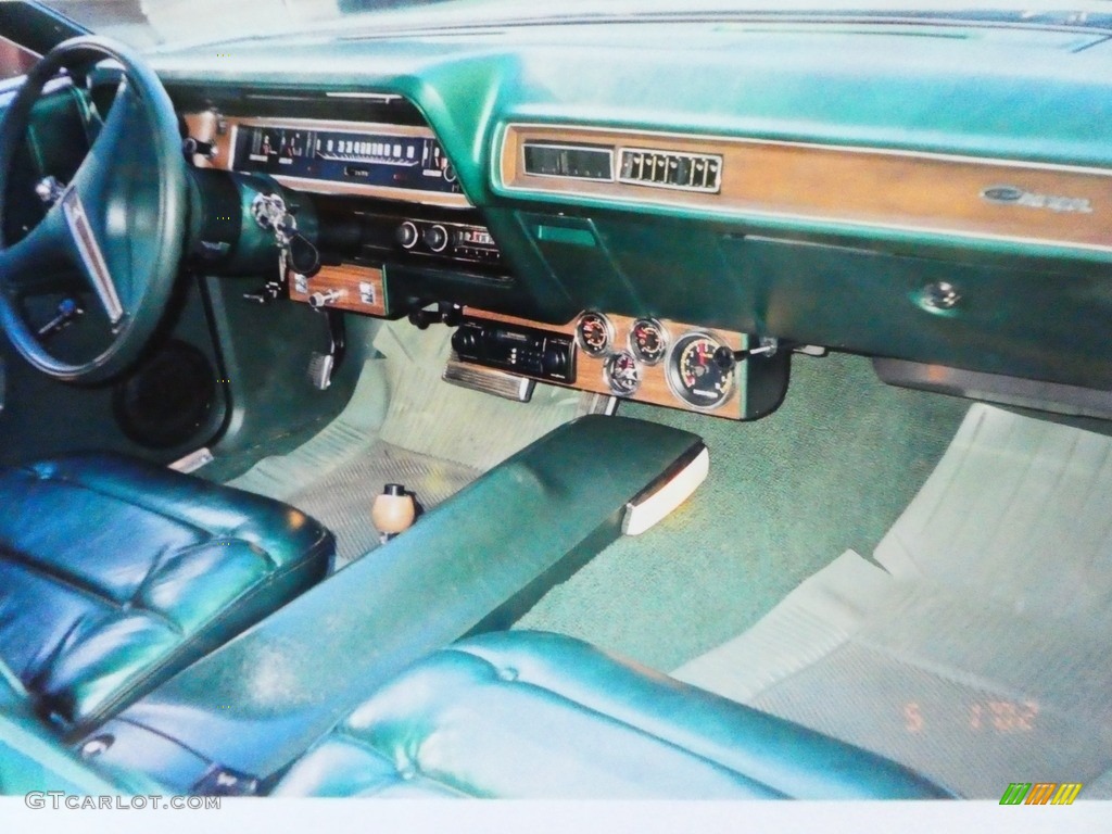 Green Interior 1974 Dodge Charger SE Photo #146213058