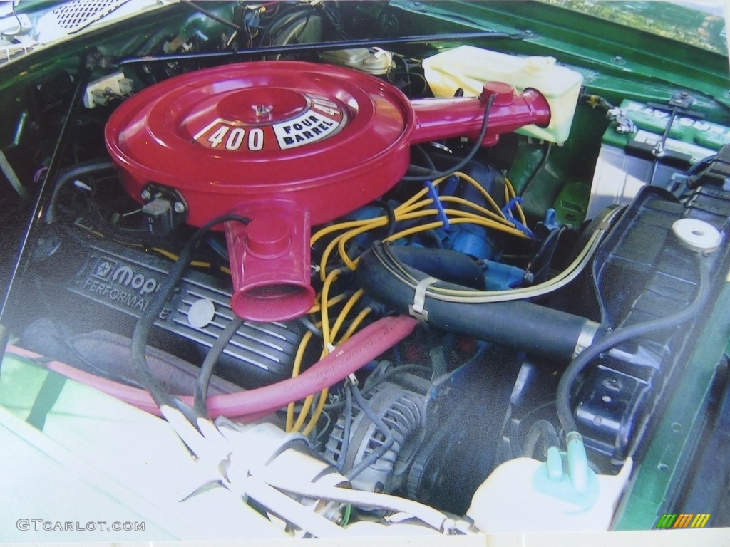 1974 Dodge Charger SE Engine Photos