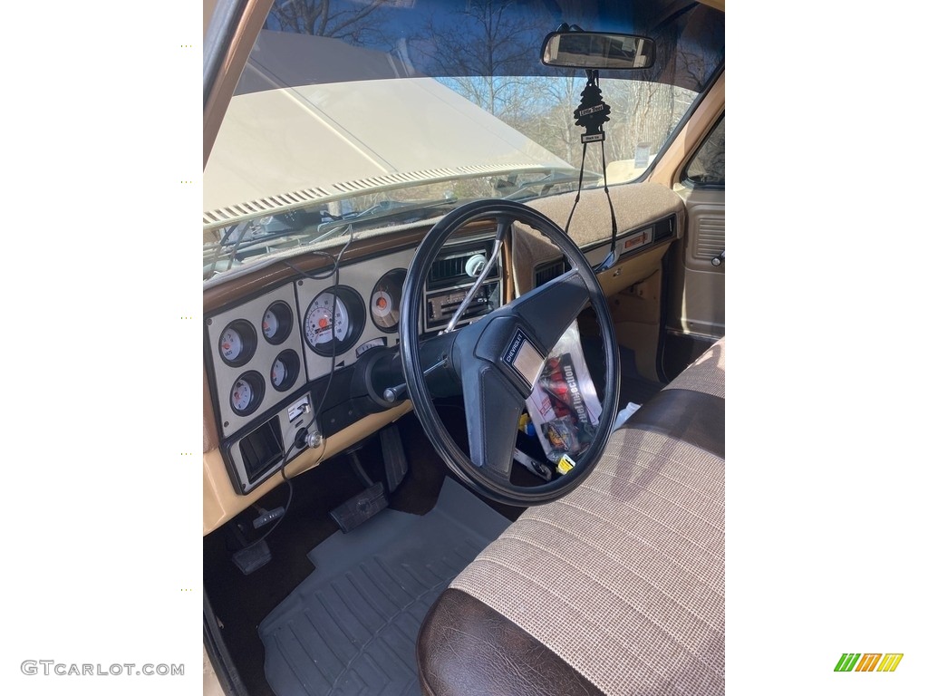 Tan Interior 1978 Chevrolet C/K Truck C10 Cheyenne Regular Cab Photo #146213657
