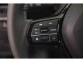 Black 2023 Honda Civic LX Steering Wheel