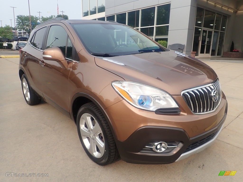 River Rock Metallic 2016 Buick Encore Convenience AWD Exterior Photo #146214423