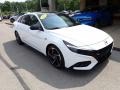 2021 Ceramic White Hyundai Elantra N-Line  photo #2