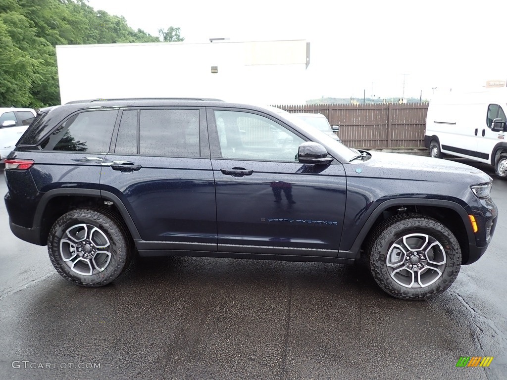 Midnight Sky 2023 Jeep Grand Cherokee Trailhawk 4XE Exterior Photo #146214807