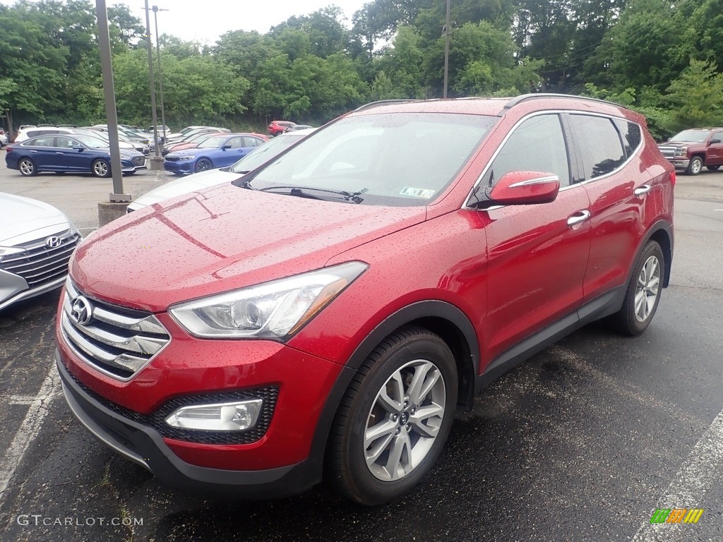 Serrano Red 2016 Hyundai Santa Fe Sport 2.0T AWD Exterior Photo #146214867