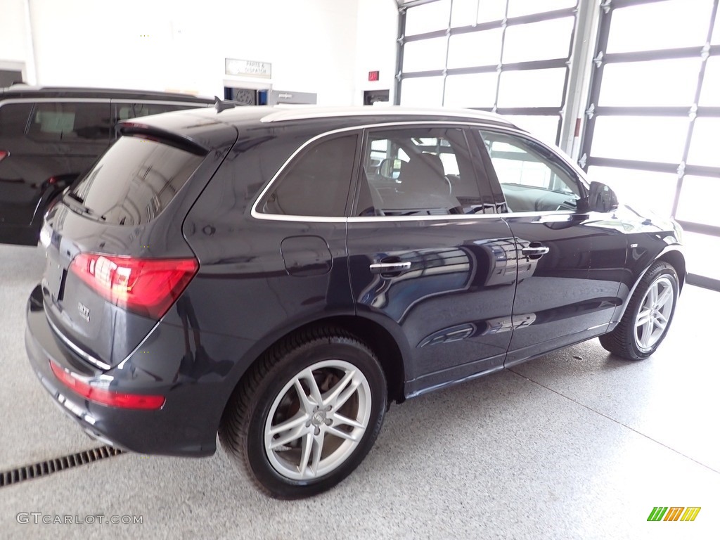2016 Q5 3.0 TFSI Premium Plus quattro - Moonlight Blue Metallic / Chestnut Brown photo #4