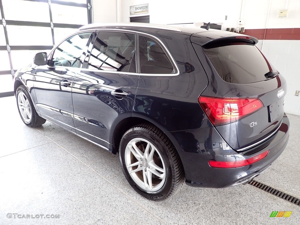 2016 Q5 3.0 TFSI Premium Plus quattro - Moonlight Blue Metallic / Chestnut Brown photo #6