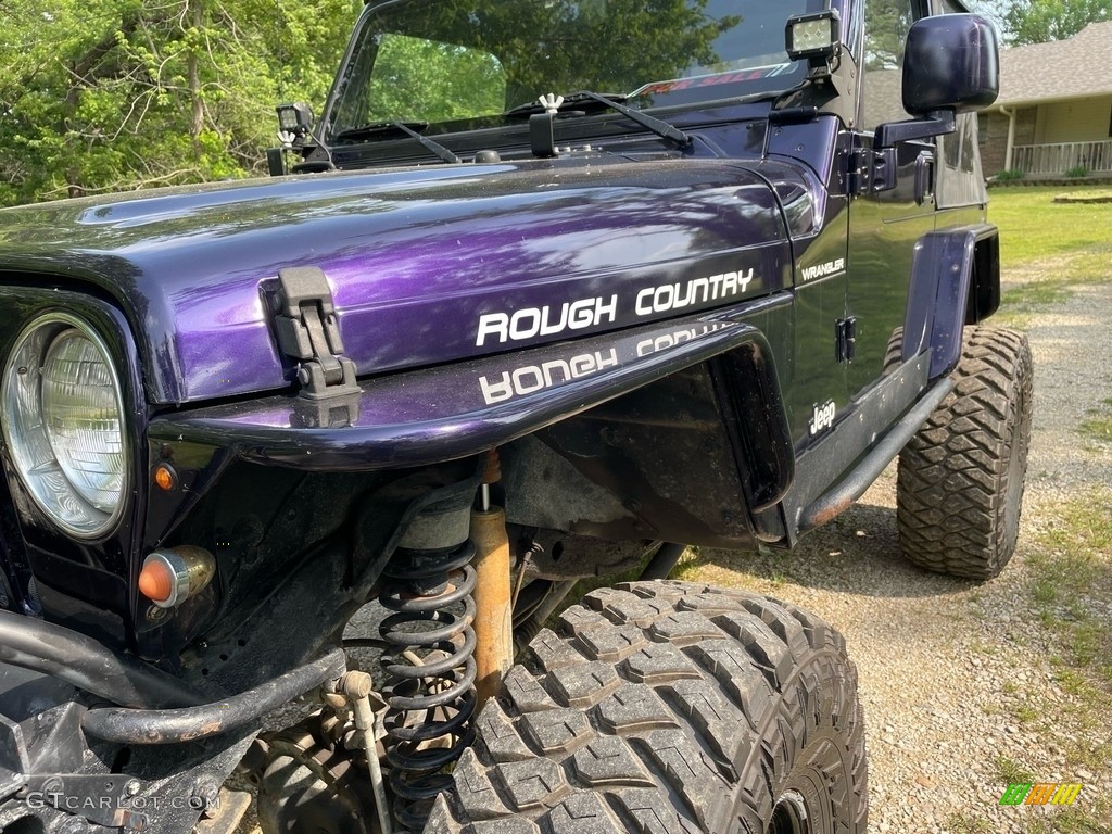 Deep Amethyst Pearlcoat 1999 Jeep Wrangler SE 4x4 Exterior Photo #146215047