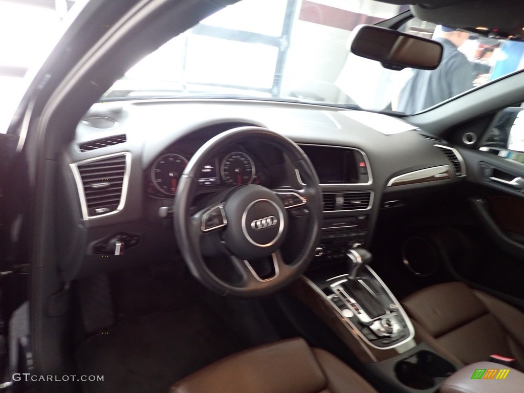 2016 Q5 3.0 TFSI Premium Plus quattro - Moonlight Blue Metallic / Chestnut Brown photo #14