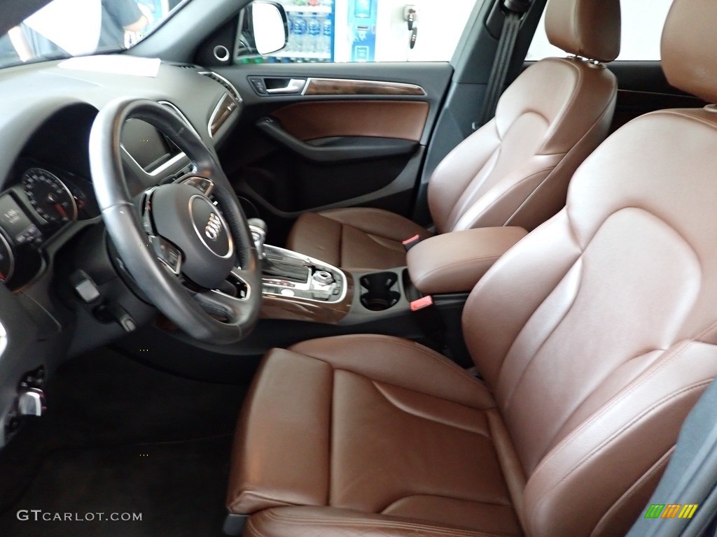 2016 Q5 3.0 TFSI Premium Plus quattro - Moonlight Blue Metallic / Chestnut Brown photo #15