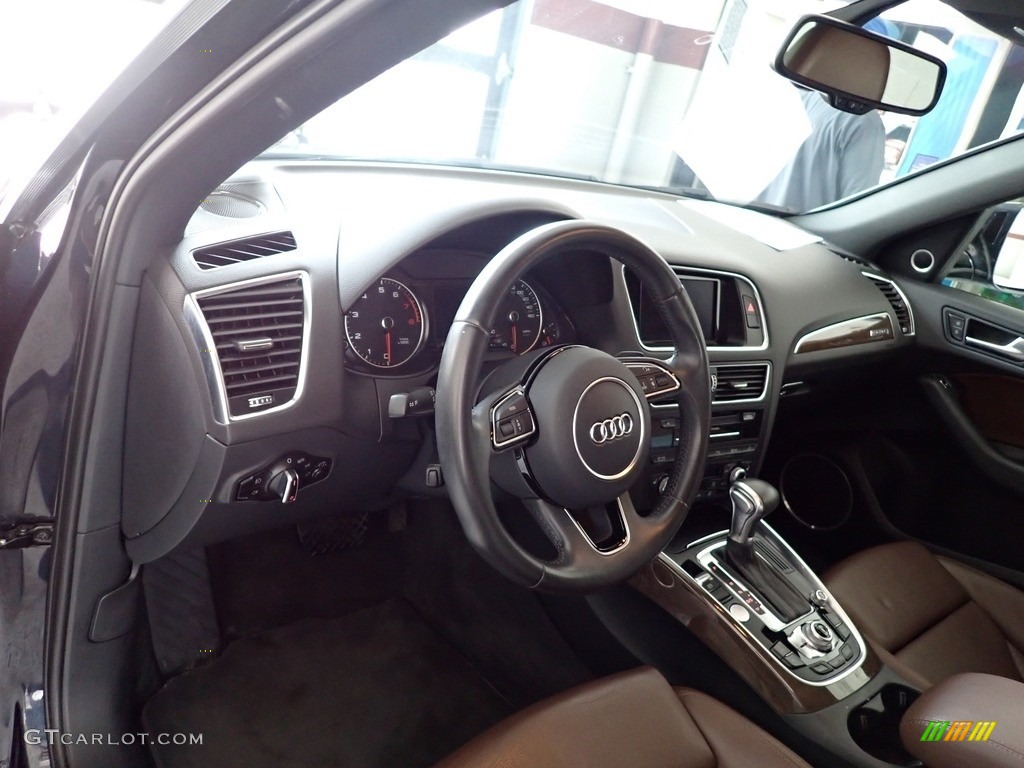 2016 Q5 3.0 TFSI Premium Plus quattro - Moonlight Blue Metallic / Chestnut Brown photo #24