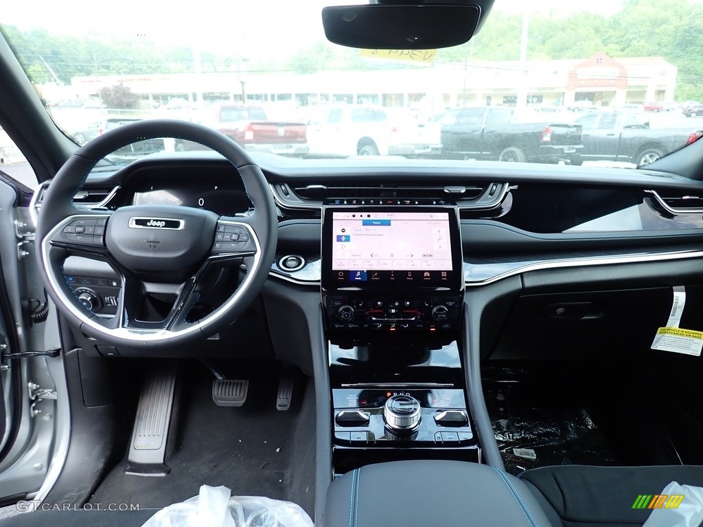 2023 Jeep Grand Cherokee Trailhawk 4XE Global Black Dashboard Photo #146215413