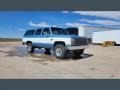 Light Blue Metallic 1987 Chevrolet Suburban V20 Custom Deluxe 4x4 Exterior