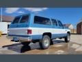 Light Blue Metallic 1987 Chevrolet Suburban V20 Custom Deluxe 4x4 Exterior