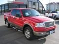 Bright Red - F150 Lariat SuperCrew 4x4 Photo No. 3