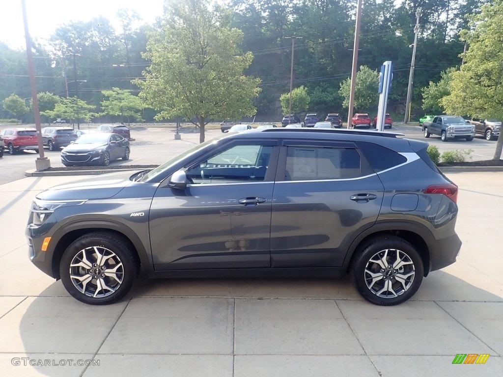 Gravity Gray 2022 Kia Seltos EX AWD Exterior Photo #146216394