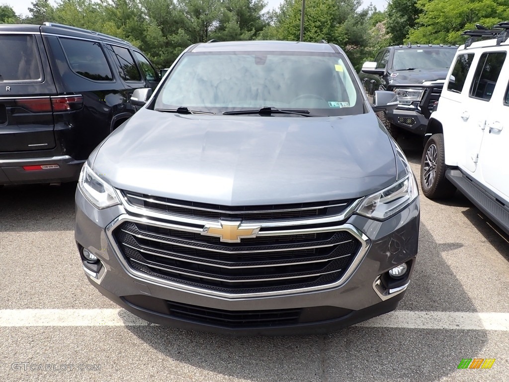 2021 Traverse LT AWD - Satin Steel Metallic / Jet Black photo #2