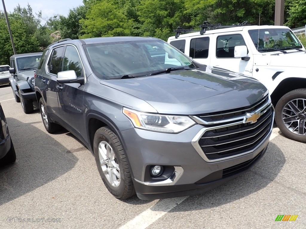 2021 Traverse LT AWD - Satin Steel Metallic / Jet Black photo #3