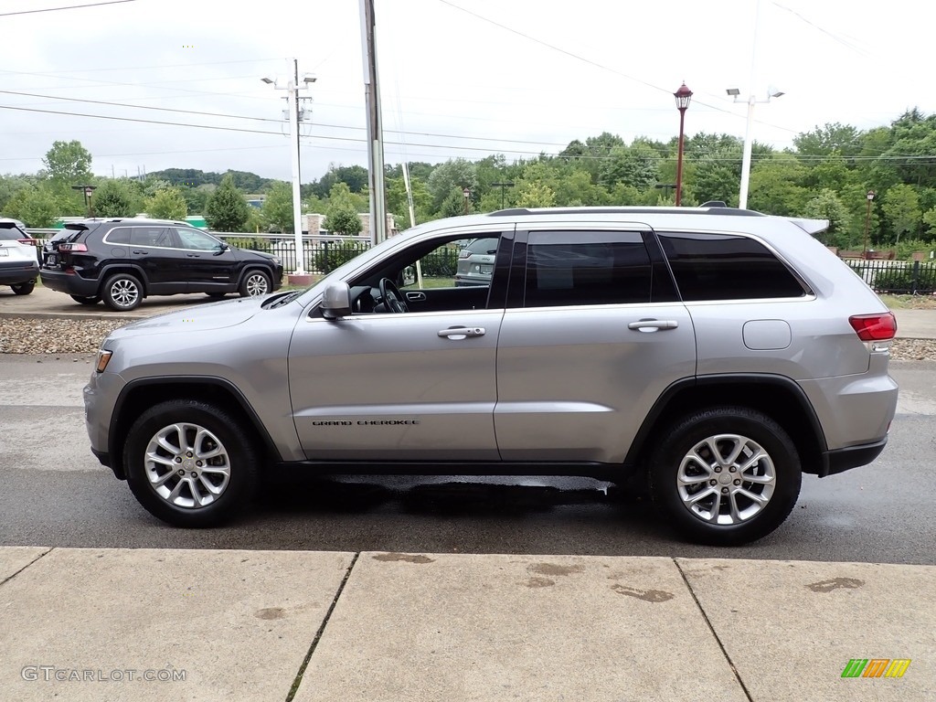 2021 Grand Cherokee Laredo 4x4 - Billet Silver Metallic / Black photo #5