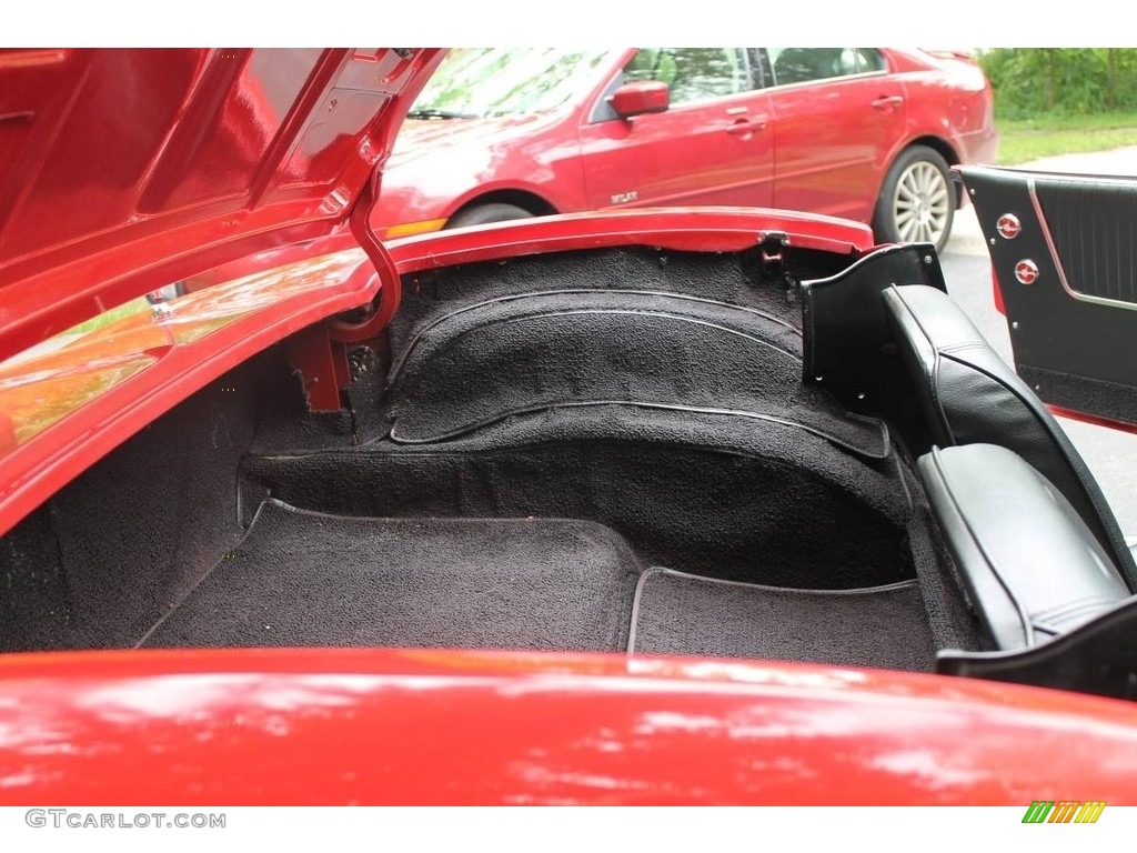 1963 Chevrolet Corvette Sting Ray Convertible Trunk Photos