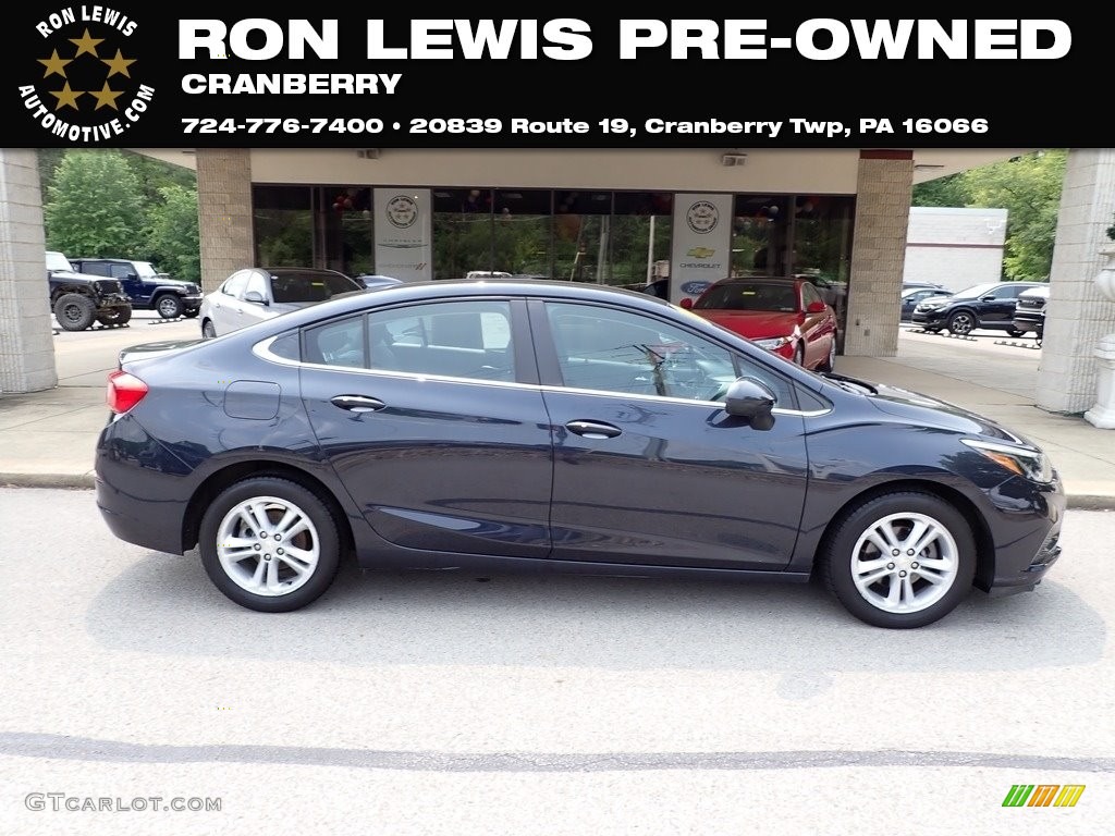 2016 Cruze LT Sedan - Tungsten Metallic / Jet Black photo #1