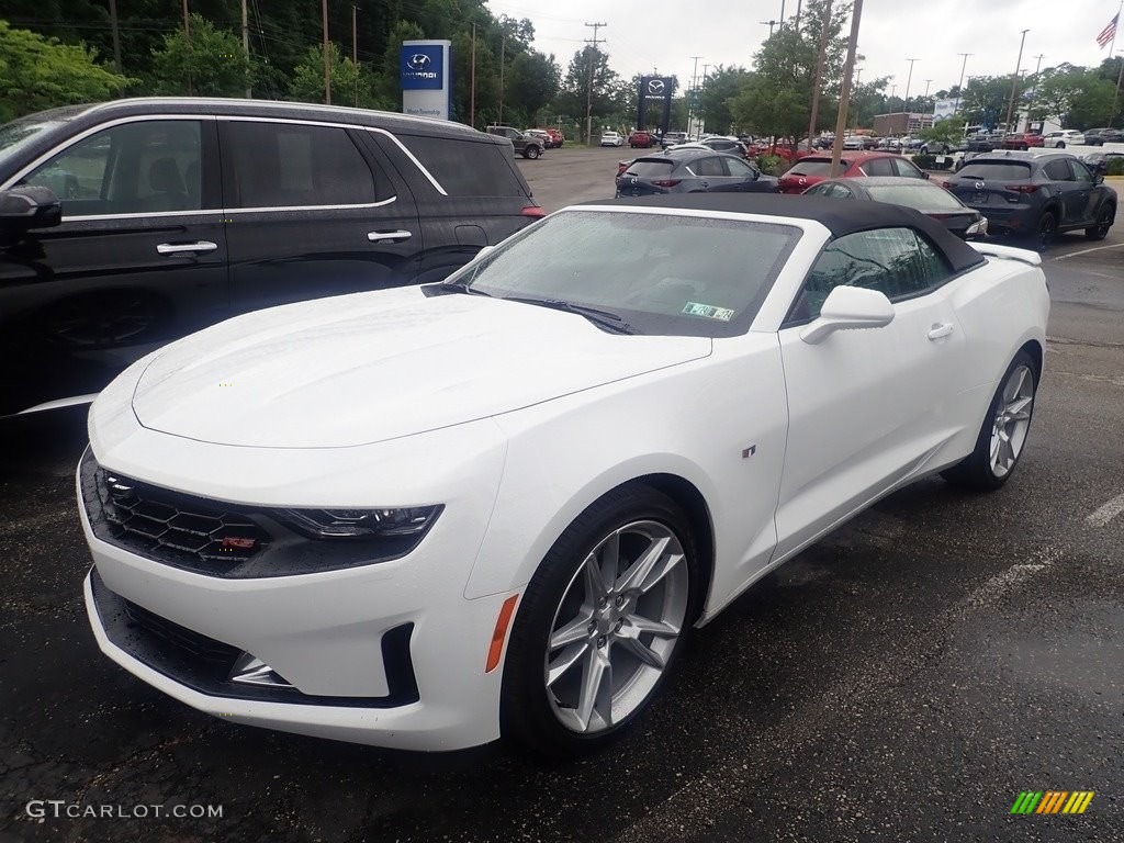 2022 Camaro LT Convertible - Summit White / Ceramic White photo #1