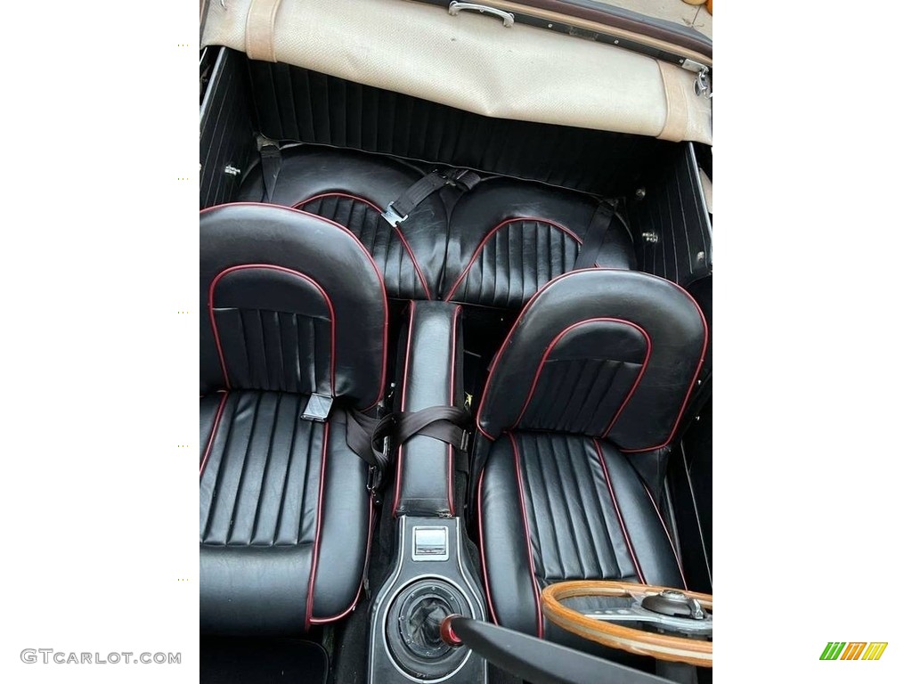 Black Interior 1965 Austin-Healey 3000 MK III BJ8 Photo #146217186