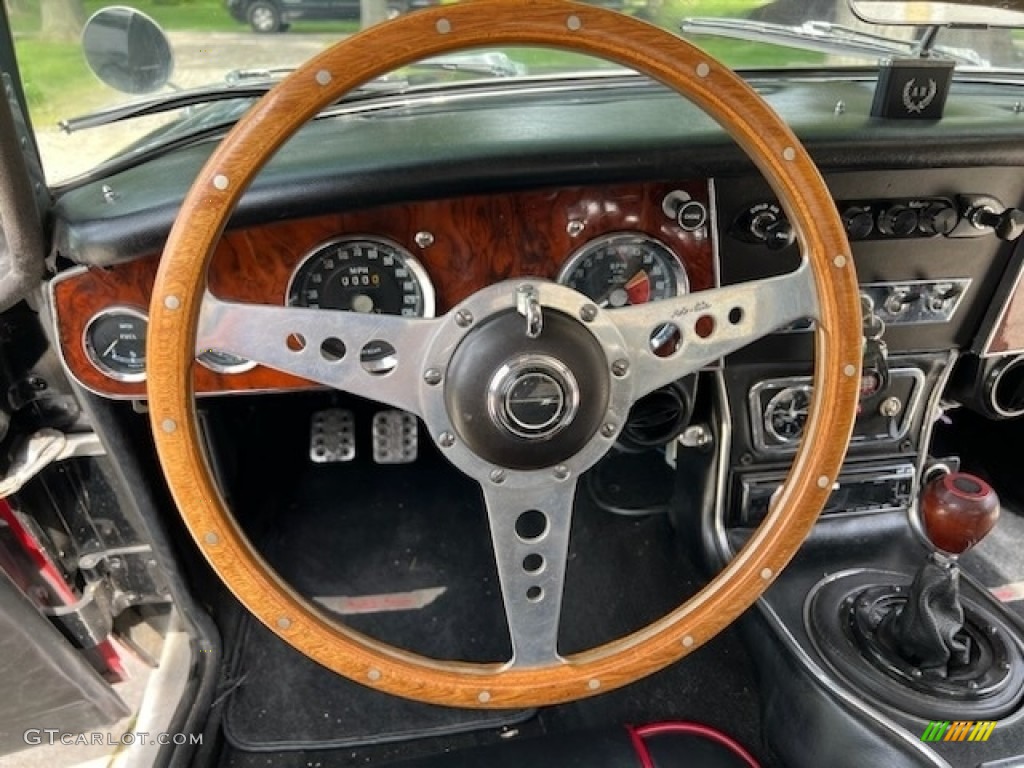 1965 Austin-Healey 3000 MK III BJ8 Black Steering Wheel Photo #146217214