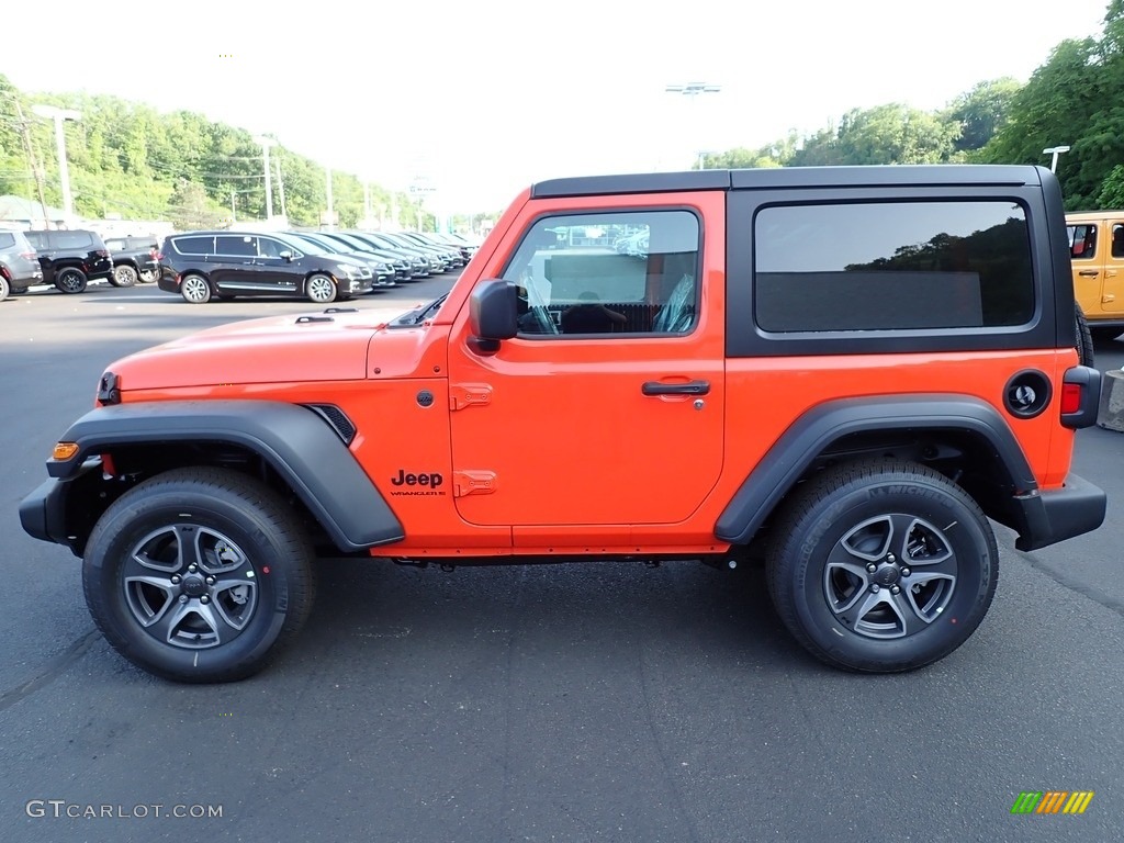 Punk'n Metallic 2023 Jeep Wrangler Sport 4x4 Exterior Photo #146217784