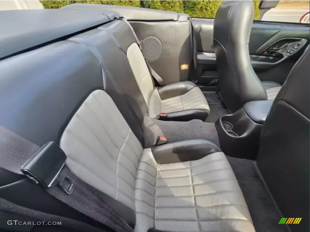 Ebony Black/Medium Gray Interior 2002 Chevrolet Camaro Z28 SS 35th Anniversary Edition Convertible Photo #146218290