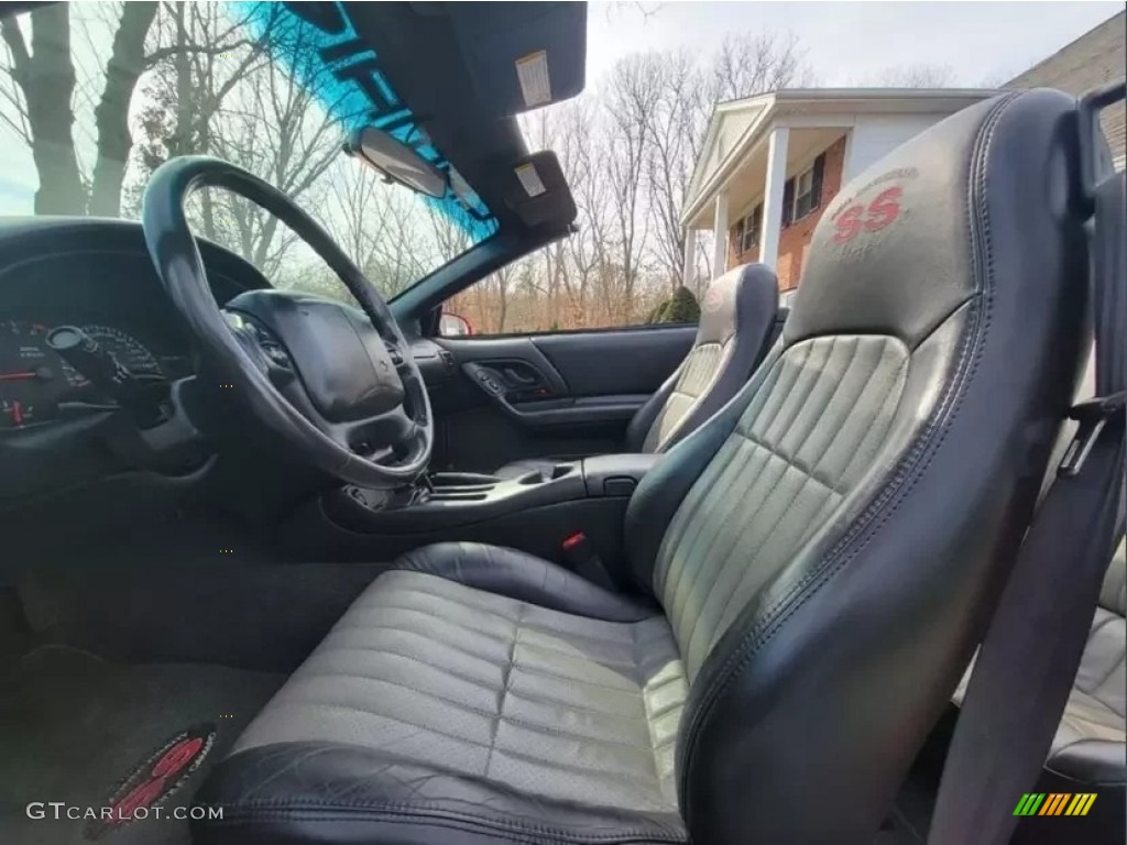 2002 Chevrolet Camaro Z28 SS 35th Anniversary Edition Convertible Front Seat Photo #146218590