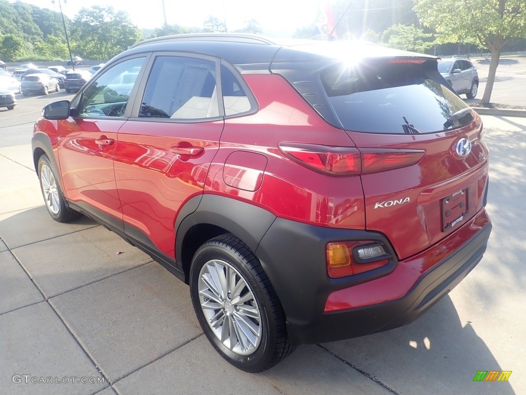 2020 Kona SEL AWD - Pulse Red / Gray/Black photo #5