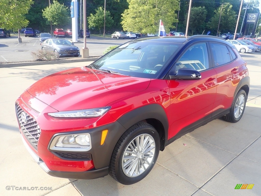 Pulse Red 2020 Hyundai Kona SEL AWD Exterior Photo #146218737