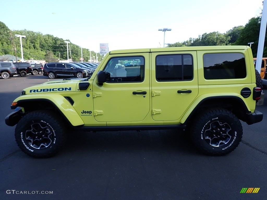 High Velocity 2023 Jeep Wrangler Unlimited Rubicon 4XE Hybrid Exterior Photo #146219232
